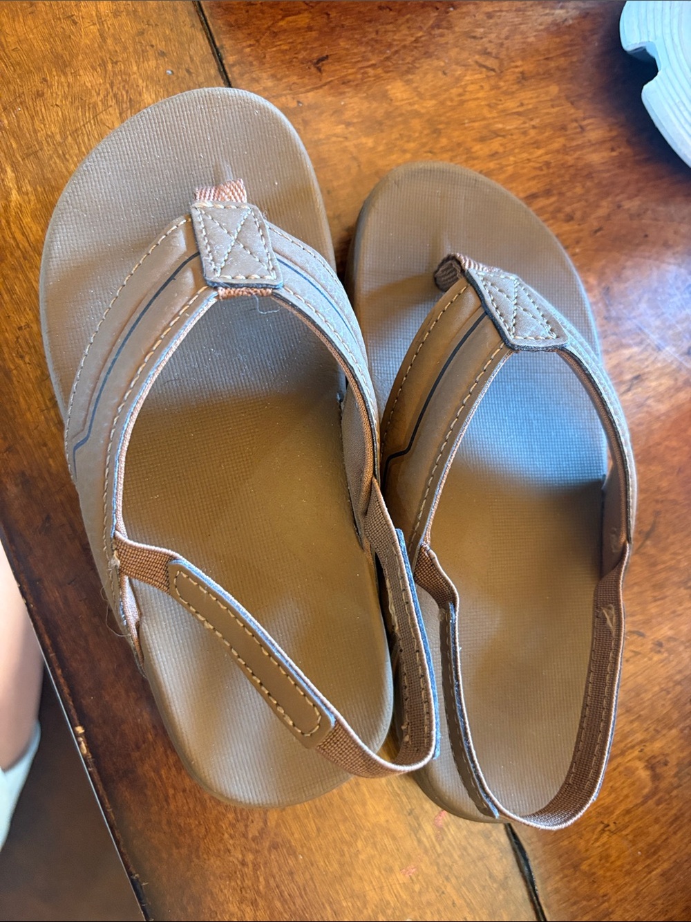 Comfort Fit kids Brown Flip Flop Sandals